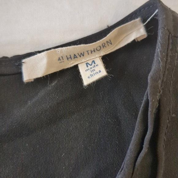 41 Hawthorn mixed media striped sleeveless black and white dress, size M - Picture 11 of 11